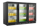 Sterling Pro Green SP3HC-BH Hinged Triple Door Bottle Cooler  274 x 330ml Bottles