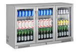Sterling Pro Green SP3HC-STS Triple Door Stainless Steel Bottle Cooler 274 x 330ml Bottles - JD Catering Equipment Solutions Ltd
