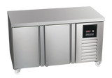 Sterling Pro Green SPI-6-150-20-NS Stainless Steel 2 Door Fridge Counter 600mm Deep - JD Catering Equipment Solutions Ltd