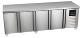 Sterling Pro Green SPI-6-250-40-NS Stainless Steel 4 Door Fridge Counter 600mm Deep - JD Catering Equipment Solutions Ltd
