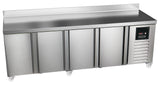 Sterling Pro Green SPI-7-225-40-SB 4 Door Counter Fridge with 100mm Splashback 615 Litres 2 Years Parts & Labour - JD Catering Equipment Solutions Ltd