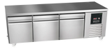 Sterling Pro Green SPI-B-180 Stainless Steel Low-Height Fridge Counter 3 x 2/3 Drawers 2 Years Parts & Labour - JD Catering Equipment Solutions Ltd