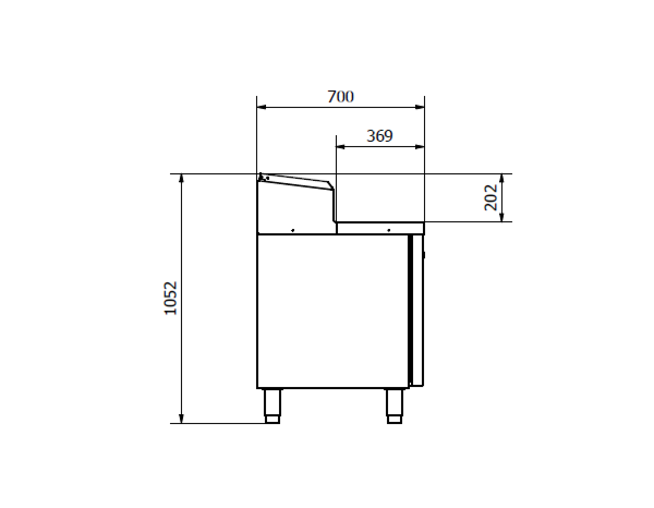 Sterling Pro Green SPIZ-180 3 Door Refrigerated Preparation Counter 2 Years Parts & Labour