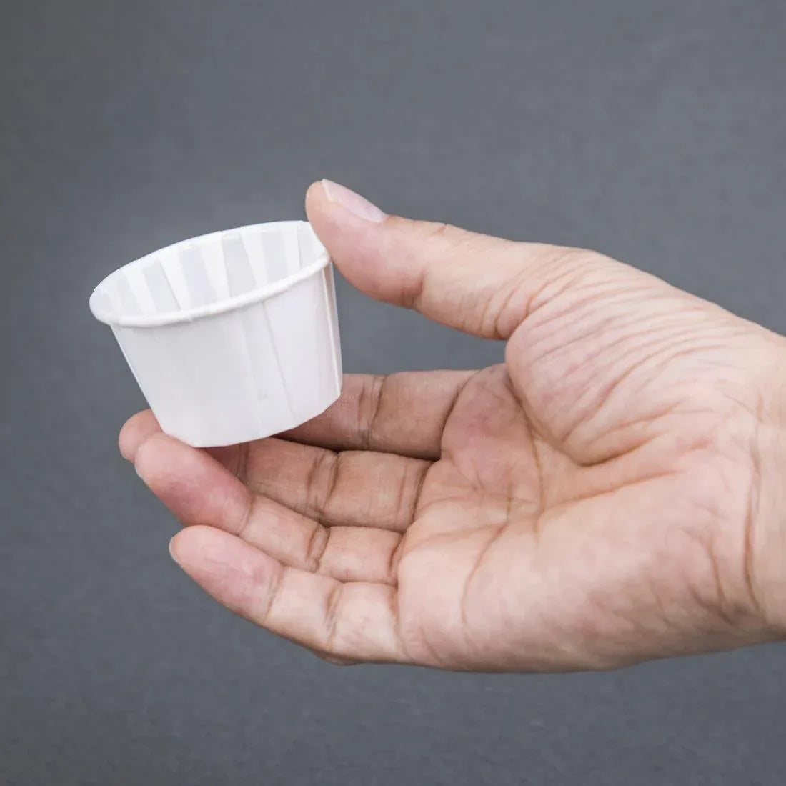 CX081 Recyclable Paper Sauce Pots Medium 2oz (Pack of 250) - JD Catering Equipment Solutions Ltd