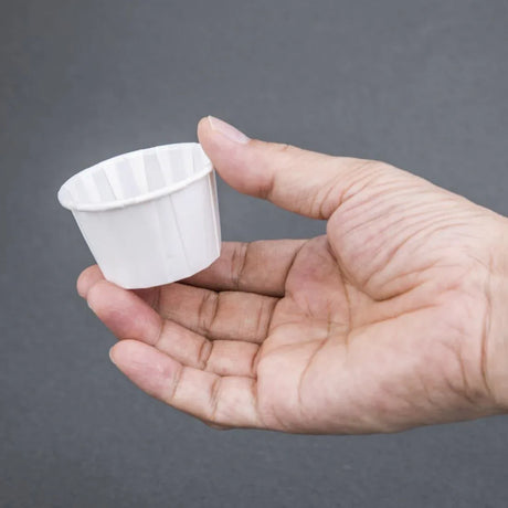 CX081 Recyclable Paper Sauce Pots Medium 2oz (Pack of 250) - JD Catering Equipment Solutions Ltd