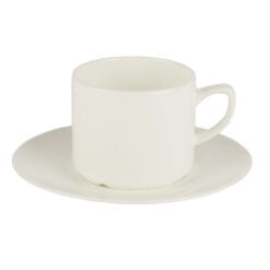 Pack Size 6 - Porcelite Stacking Tea Cup 20cl/7oz - T2011