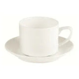 Pack Size 6 - Porcelite Coffee Saucer 11.5cm/4.5" - T2014 - JD Catering Equipments Ltd