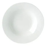 Pack Size 6 - Porcelite Rimmed Soup 23cm/9" 34cl/12oz - T2021 - JD Catering Equipments Ltd