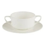 Pack Size 6 - Porcelite Handled Soup Cup 25cl/8oz - T2026 - JD Catering Equipments Ltd