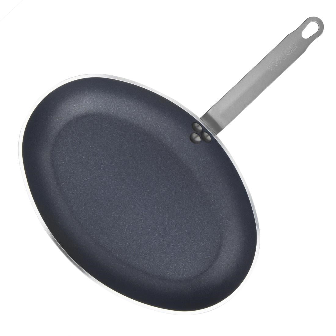 HT988 Vogue Oval Frypan Aluminium Non-stick Teflon Platinum Plus 360mm (14")