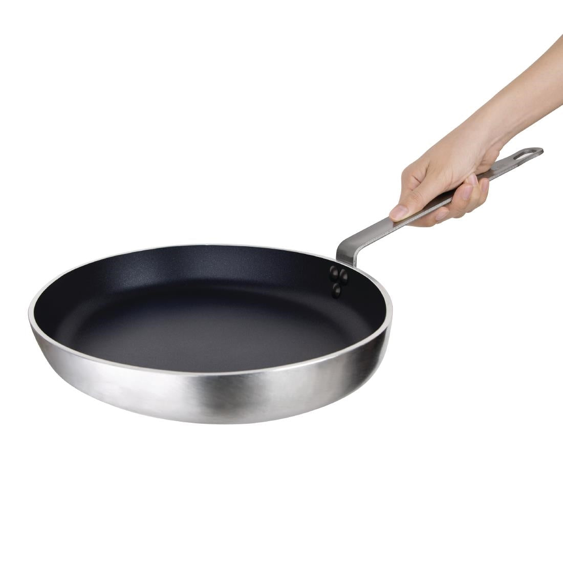 T370 Vogue Non Stick Teflon Aluminium Oval Frying Pan 400mm