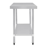 T376 Vogue Stainless Steel Prep Table 1200mm