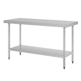 T377 Vogue Stainless Steel Prep Table 1500mm