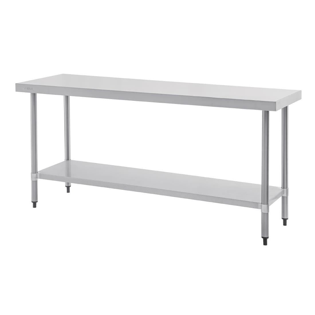 T378 Vogue Stainless Steel Prep Table 1800mm