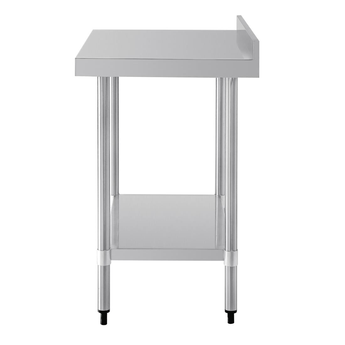 T380 Vogue Stainless Steel Prep Table with Upstand 900mm