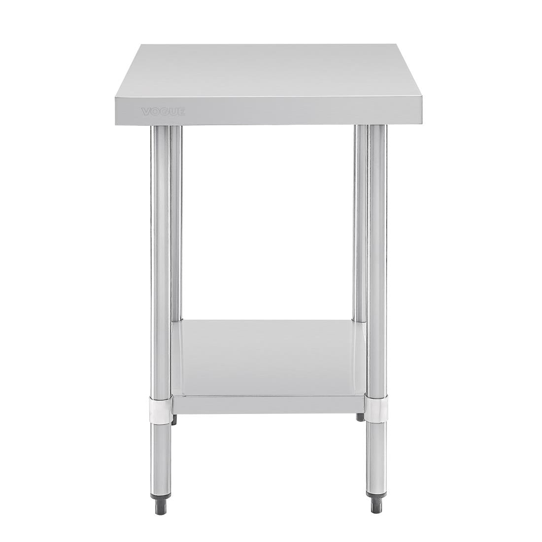 T389 Vogue Stainless Steel Prep Table 600mm