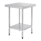 T389 Vogue Stainless Steel Prep Table 600mm