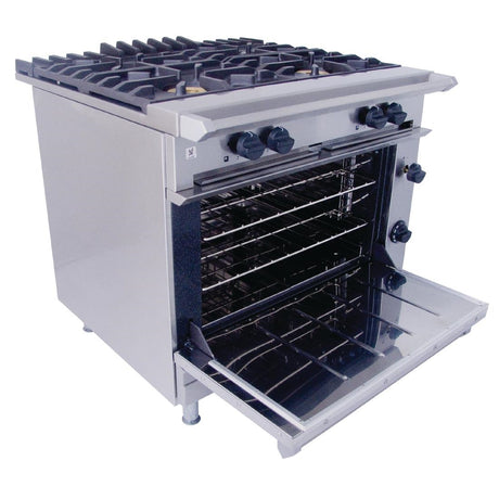 Falcon Chieftain 4 Burner Natural Gas Oven Range G1006X-NG