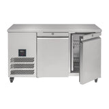 Williams Jade 2 Door 317Ltr Counter Fridge HJC2-SA