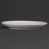 U076 Olympia Whiteware Coupe Plates 180mm (Pack of 12)