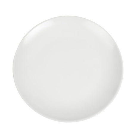 U078 Olympia Whiteware Coupe Plates 230mm (Pack of 12)