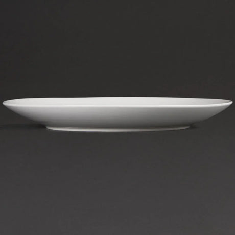 U081 Olympia Whiteware Coupe Plates 310mm (Pack of 6) - JD Catering Equipment Solutions Ltd