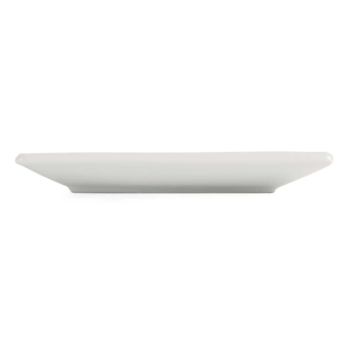 U154 Olympia Whiteware Square Plates 180mm (Pack of 12)