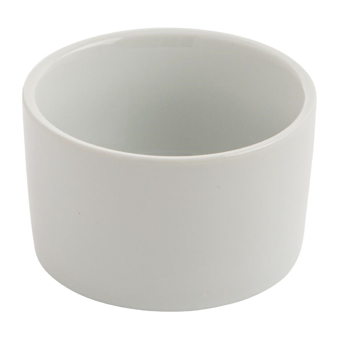 U176 Olympia Whiteware Contemporary Ramekins 90mm (Pack of 12)