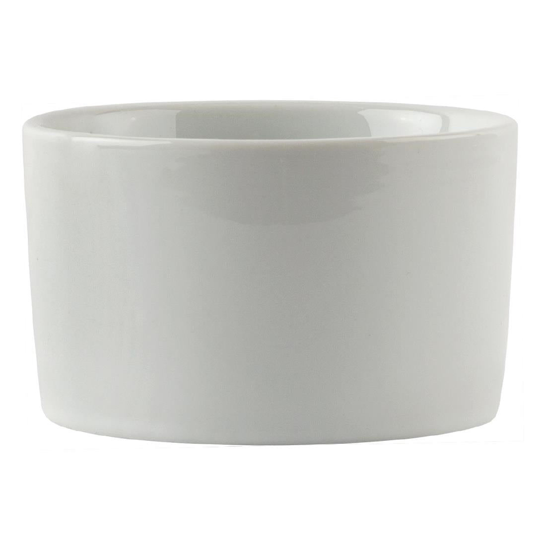 U176 Olympia Whiteware Contemporary Ramekins 90mm (Pack of 12)