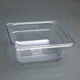 U239 Vogue Polycarbonate 1/6 Gastronorm Container 65mm Clear