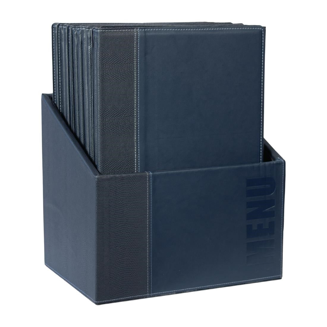 U270 Securit Contemporary Menu Covers and Storage Box A4  (Pack of 20)