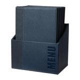 U270 Securit Contemporary Menu Covers and Storage Box A4  (Pack of 20)