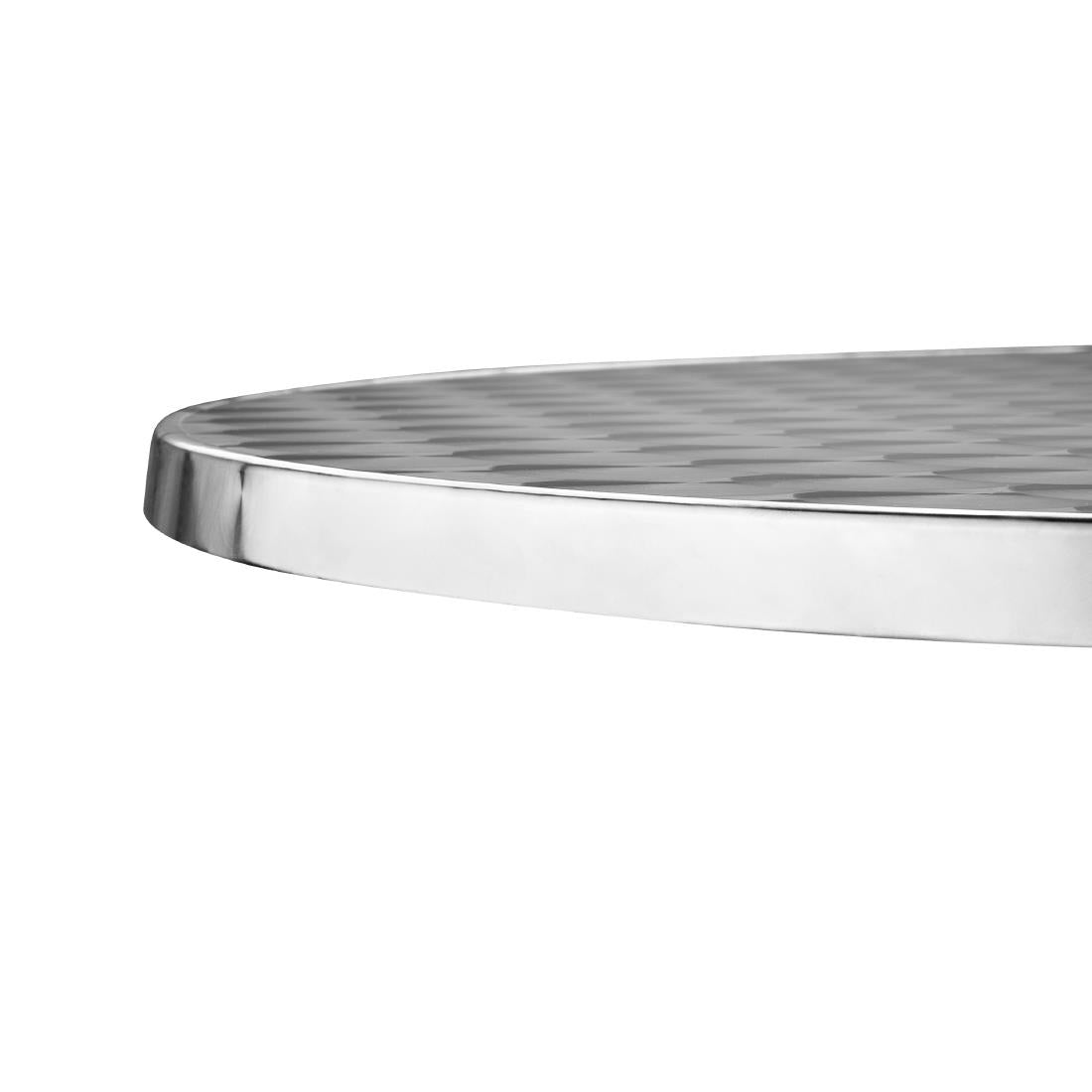 U426 Bolero Steel and Aluminium Round Bistro Table 800mm