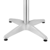 U426 Bolero Steel and Aluminium Round Bistro Table 800mm