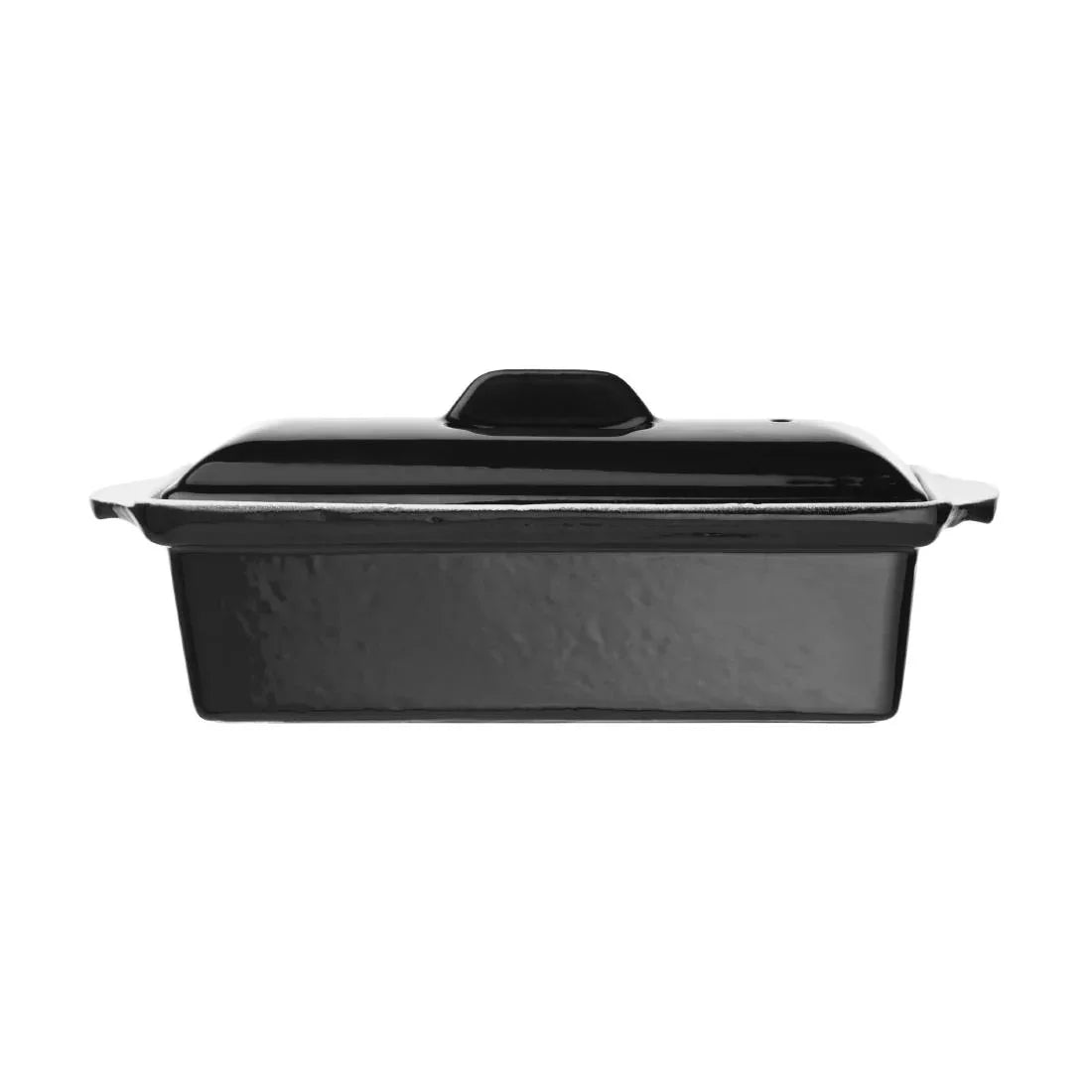 U559 Vogue Black Cast Iron Pate Terrine Mould 1.3Ltr - JD Catering Equipment Solutions Ltd