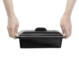U559 Vogue Black Cast Iron Pate Terrine Mould 1.3Ltr - JD Catering Equipment Solutions Ltd