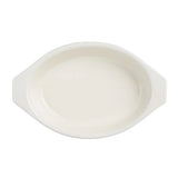 U563 Vogue Black Cast Iron Oval Gratin Dish 650ml - JD Catering Equipment Solutions Ltd