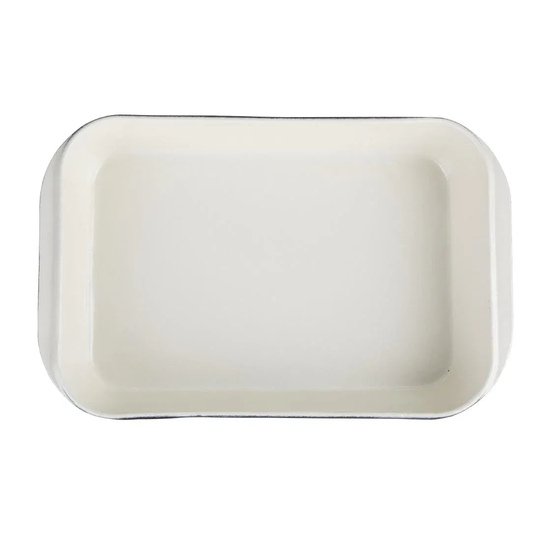 U572 Vogue Black Cast Iron Roasting Dish Large U572 - JD Catering Equipment Solutions Ltd