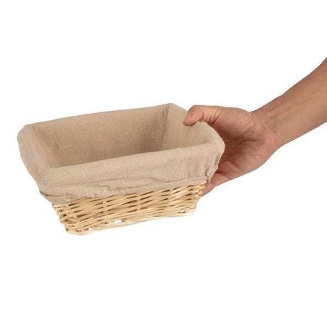 U748 Wicker Square Basket - JD Catering Equipment Solutions Ltd