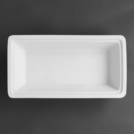 U810 Olympia Whiteware 1/3 One Third Size Gastronorm 65mm - JD Catering Equipment Solutions Ltd