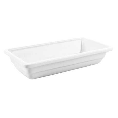 U810 Olympia Whiteware 1/3 One Third Size Gastronorm 65mm
