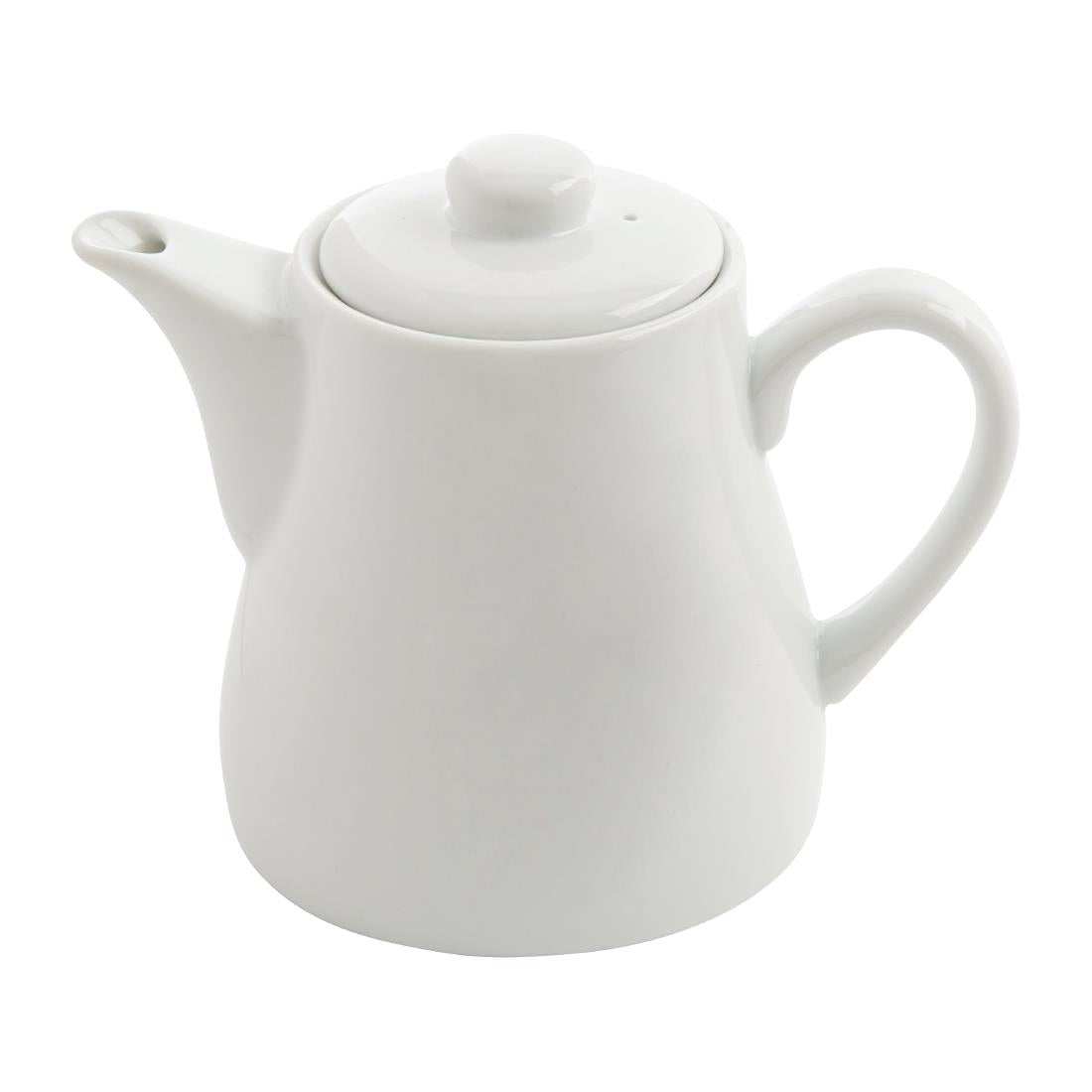 Olympia Whiteware Teapots 483ml (Pack of 4)