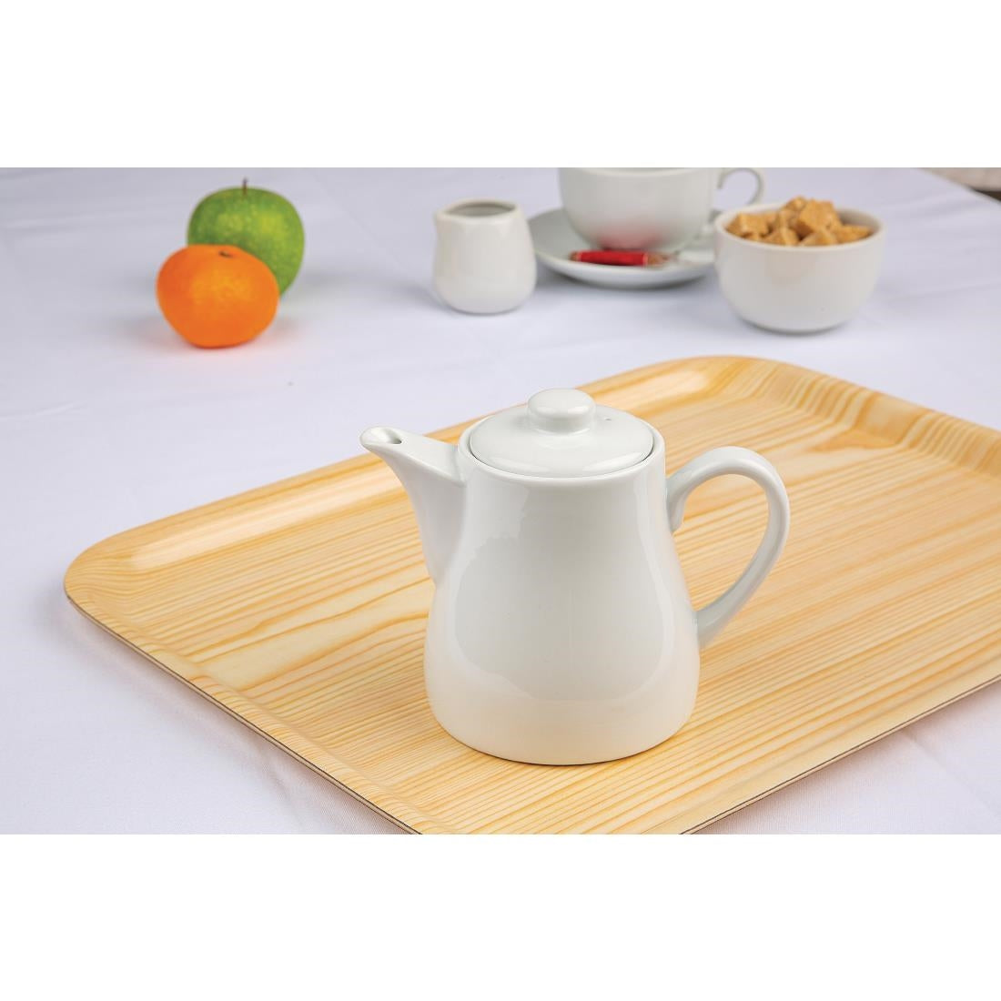 U822 Olympia Whiteware Teapots 483ml (Pack of 4)