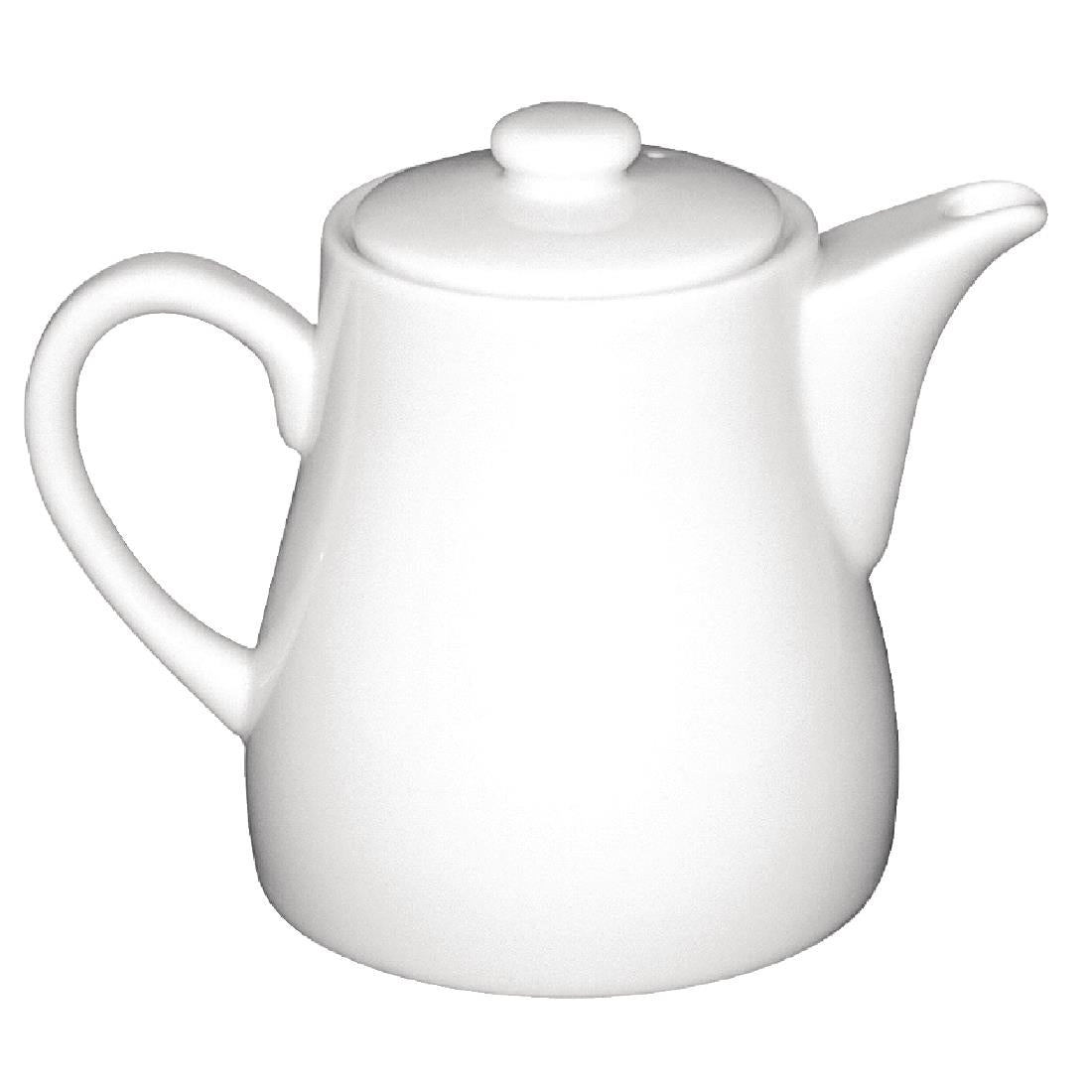 U822 Olympia Whiteware Teapots 483ml (Pack of 4)