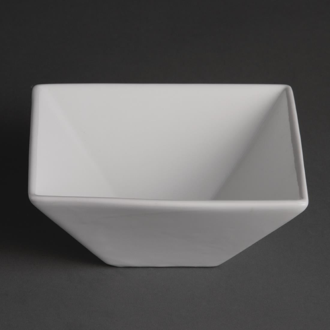 U829 Olympia Whiteware Square Bowls 170mm (Pack of 12)