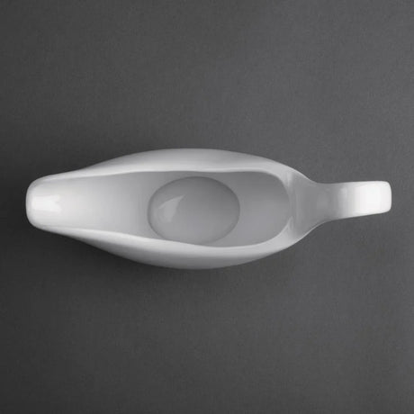 U831 Olympia Whiteware Gravy Boats 340ml 12oz (Pack of 6)