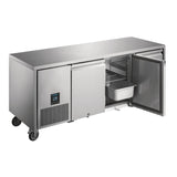 UA008 Polar U-Series Premium Triple Door Counter Freezer 420Ltr UA008