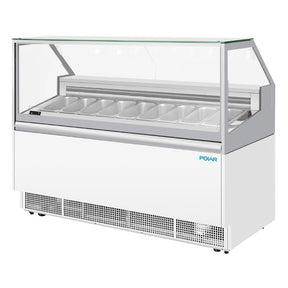 Polar U-Series 9 Pan Gelato Showcase