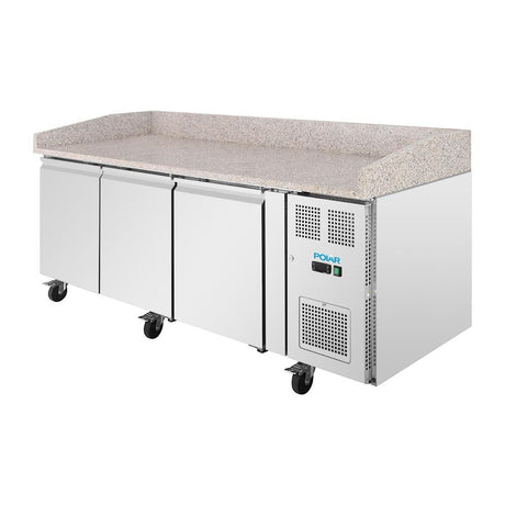 UA082 Polar U-Series Bakery Counter Fridge with Granite Top 634Ltr