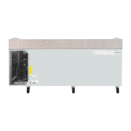 UA082 Polar U-Series Bakery Counter Fridge with Granite Top 634Ltr